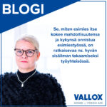 Hyvä esimiestyö luo hyvää sisäilmaa! artikkelikuva
