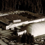 Kuplahalli tuli käytettynä Jyväskylästä ja lähti palasina kaatopaikalle