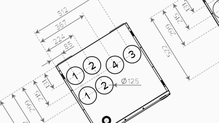 MyVallox 125 CFi koneiden kanavalähdöt