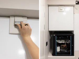 Vallox-ilmanvaihtokone asennettuna