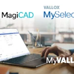 Webinaari MyVallox CFi -ilmanvaihtokoneiden käytöstä MagiCAD Cloudissa ja Vallox MySelectassa artikkelikuva