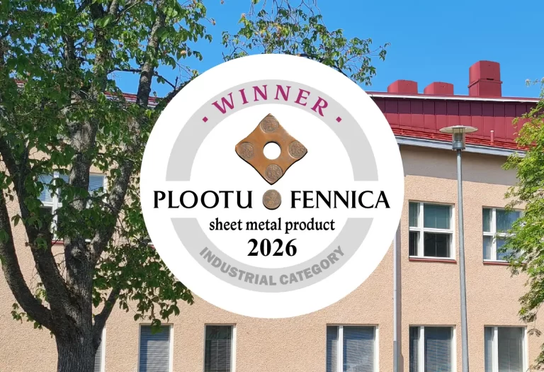 Vallox Exxeo tuoteperhe Plootu Fennica teollisuussarjan voitto 2026