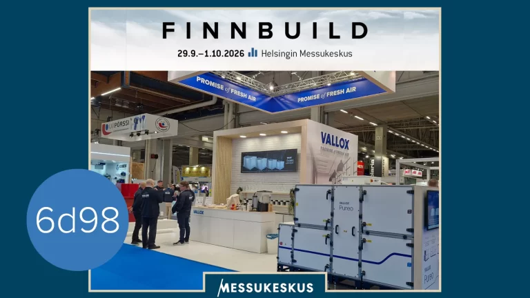 Olemme mukana FinnBuildissä 2026 osastolla 6d98